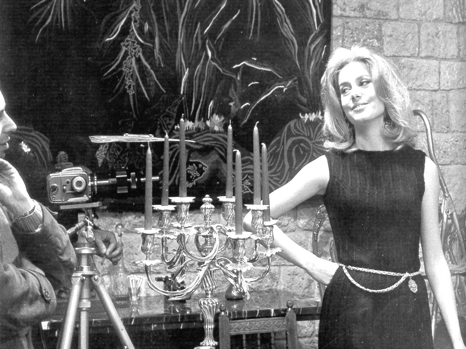 Deneuve tournage Perpignan